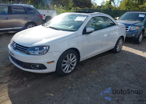 2012 Volkswagen Eos Komfort from USA, damaged, VIN WVWBW7AH7CV005448